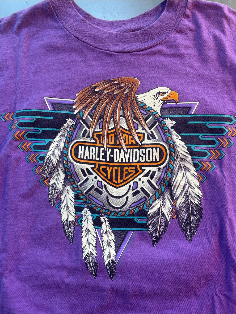 Vintage Harley Davidson Single stitch